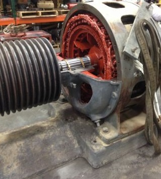 TEST RUN 250 HP SLIP RINGS